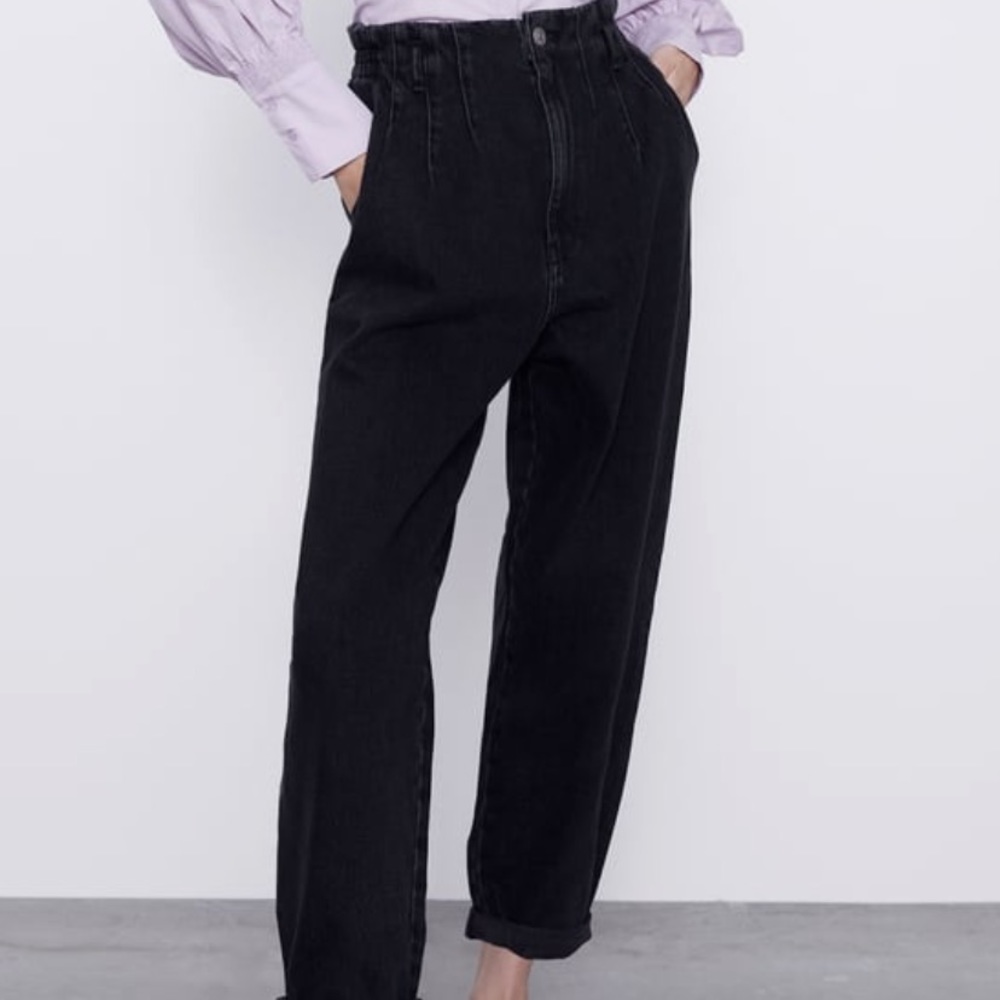 ❌SOLD❌Zara Baggy Black Jean